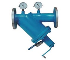 帶壓力表手搖刷式過濾器