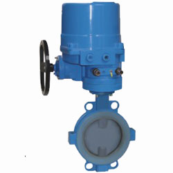 電(diàn)動對夾全襯氟(fú)蝶閥 電(diàn)動對夾全(quán)襯氟蝶(dié)閥(fá)