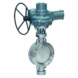 電動對夾硬密封蝶閥