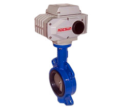 對夾式軟（ruǎn）密封電動蝶閥