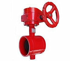 蝸輪（lún）溝槽軟密封蝶（dié）閥