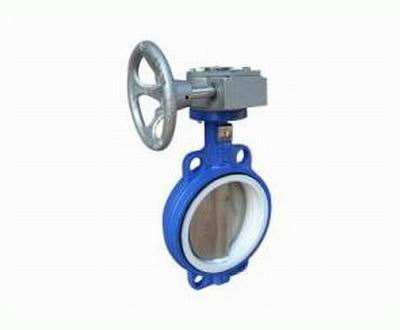 三偏心對夾四氟蝶閥