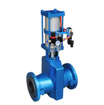 耐高溫耐磨耐腐蝕氣動（dòng）管（guǎn）夾閥