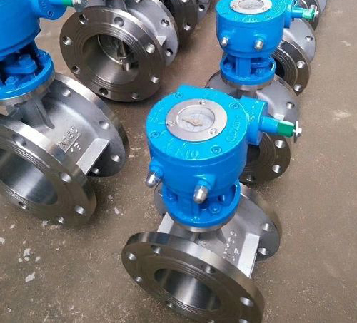 帶刻度盤調節蝶閥