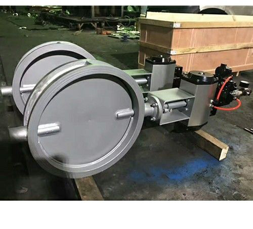 氣動對夾式通風蝶閥