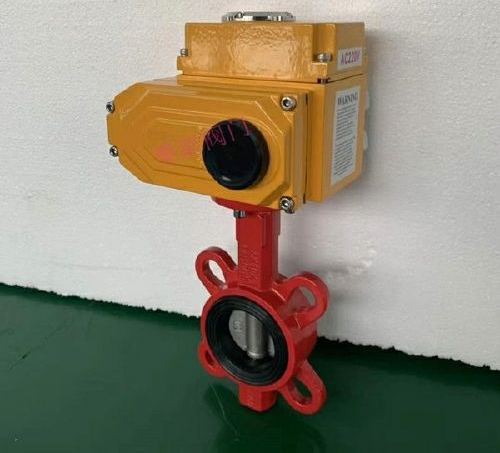 電動（dòng）鋁合金材質蝶閥