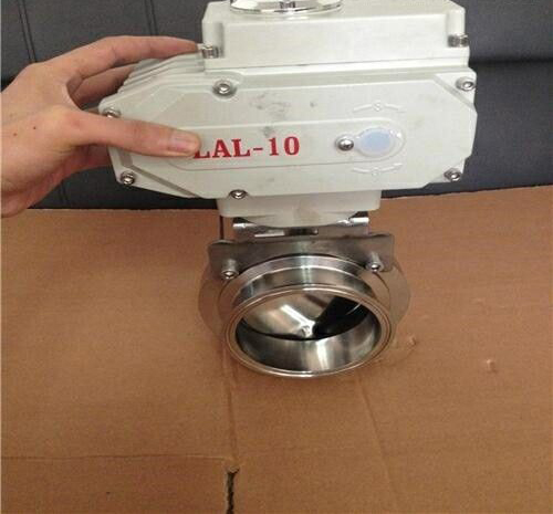 電動（dòng）防爆衛生級蝶閥