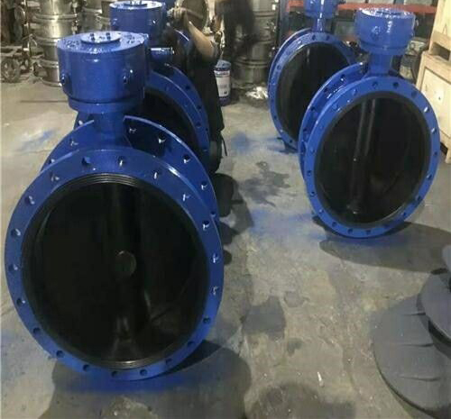 法蘭（lán）式全襯膠蝶閥