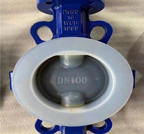 鑄鋼對夾襯氟蝶閥