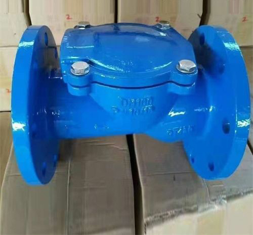 法蘭橡膠瓣止回閥