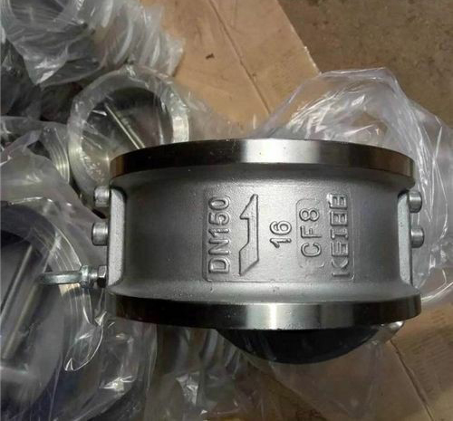 對夾雙瓣式止回閥 對夾雙瓣式止回閥