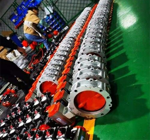 雙法蘭粉塵蝶閥（fá）