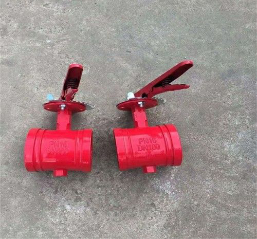 軟密封溝槽蝶閥