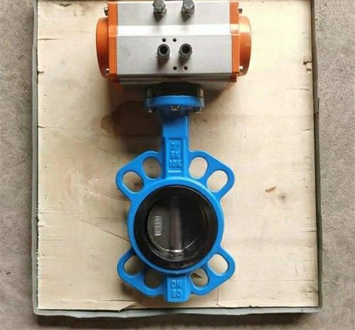 氣動軟密封蝶閥 氣動軟密封蝶閥