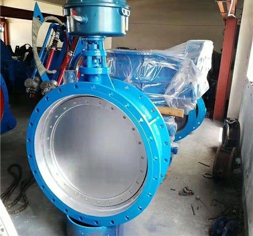 雙水冷式超高溫蝶(dié)閥 雙水冷式超高溫蝶閥