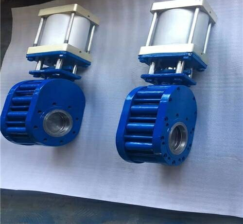 氣動陶瓷雙插板閥