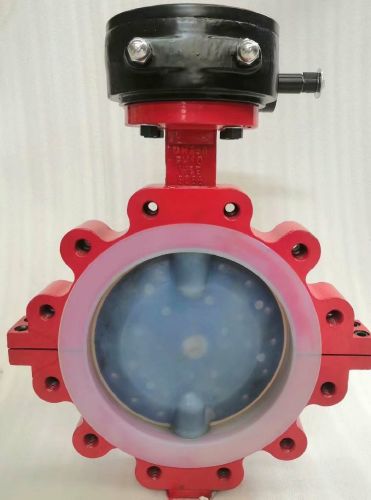 美標凸耳（ěr）對夾襯氟蝶閥