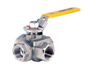 內螺紋三（sān）通球閥