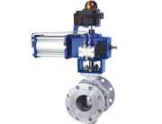 氣動O型切斷球閥