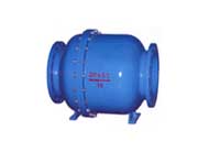 滑道滾球式止回閥