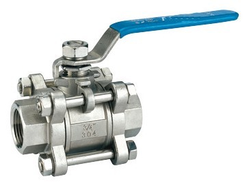 三片式低溫球閥