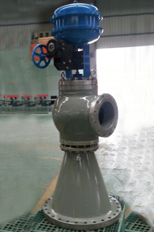 高性能角（jiǎo）型黑（hēi）水調節（jiē）閥