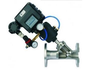 遠程控製比例調節角座閥