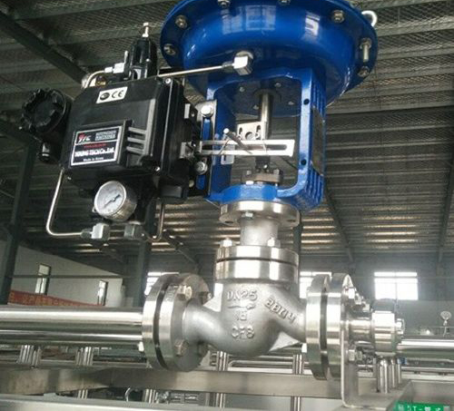 不鏽鋼單座氣動調節閥（fá）