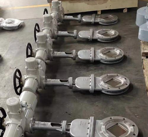 電動菱形刀（dāo）閘（zhá）閥