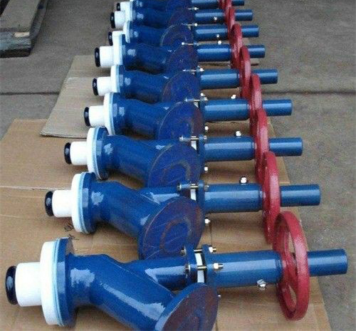 搪瓷下展式放料(liào)閥 搪瓷下展式(shì)放料閥