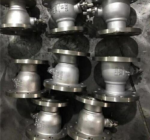 不鏽鋼反應釜放料球閥