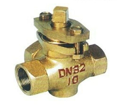 三通銅芯內螺紋旋塞閥