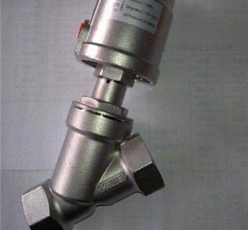 螺紋氣動角座閥