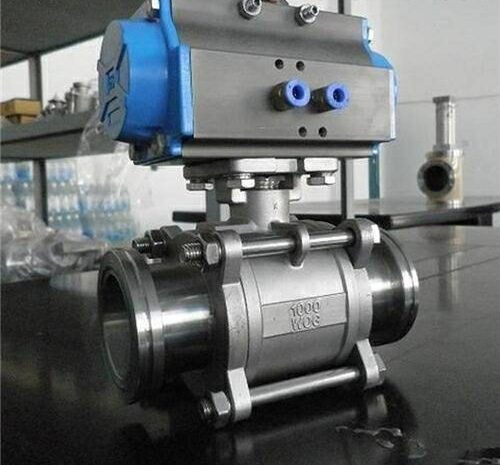 法(fǎ)蘭氣動真空(kōng)球(qiú)閥 法蘭氣動真(zhēn)空球閥