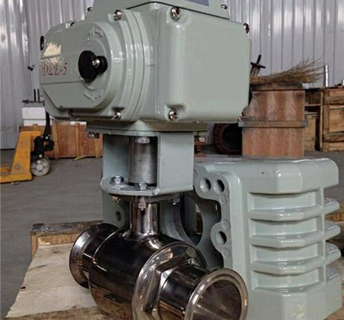 防爆電動快裝球閥