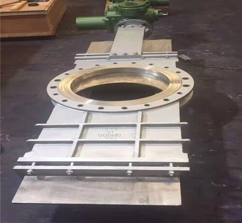 電（diàn）動穿（chuān）透式插板閥