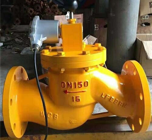 法（fǎ）蘭燃氣緊急（jí）切斷閥