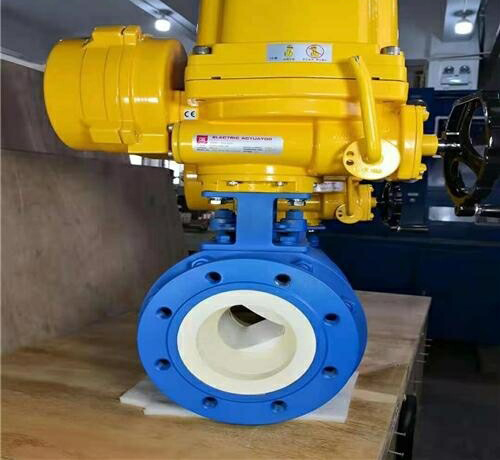 電動調節陶瓷V型球閥