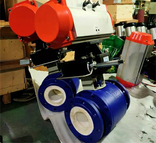 氣動陶瓷（cí）V型球閥