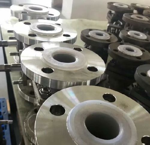 不鏽（xiù）鋼法蘭襯氟球閥（fá）