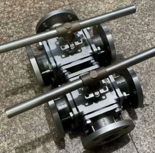 手動高平台三（sān）通球閥