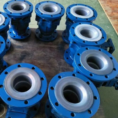 碳鋼法蘭襯氟球閥