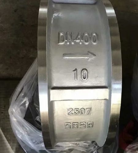 2507雙相（xiàng）鋼對夾止回閥